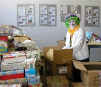 Thanks to Annie the Clown for her continued support.