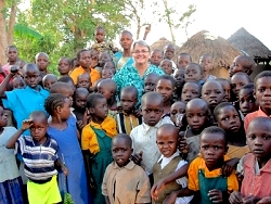 Jenny Tryhane is the Founder of UCT seen here in Africa in 2011