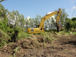 Thanks to T W E Construction for their help in excavating and clearing the boundaries of The WISH Centre.