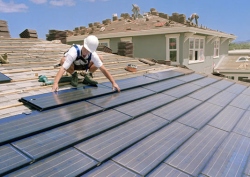 This ‘Glory Share’ Development will use Photovoltaics that can now be integrated into the roofing panel (BIPV) They come with a complete, standardized solar roof system that includes all schematics and specifications for all electrical components with a 25 Year Limited Power Output Warranty. 
